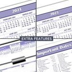 AT-A-GLANCE 2023 Weekly Desk Calendar Refill, Flip-A-Week, 6" x 7" (SW705X50) - Image 4